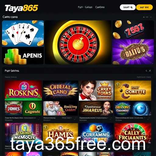 Exploring the Thrilling World of Casino Games with Taya365